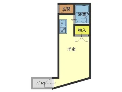 フジコーマンション作才【4-C号室】の間取り