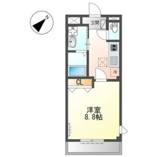 エスペランサ【101号室】の間取り