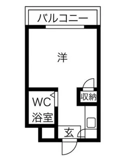 エクセレントサカキ【5G号室】の間取り