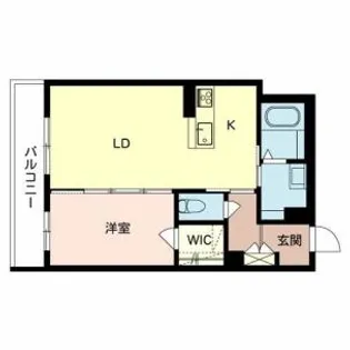 シャーメゾン泉佐野【202号室】の間取り