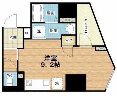 イルリッシュ西中島【9階】の間取り