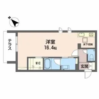 シャーメゾン熊取【106号室】の間取り