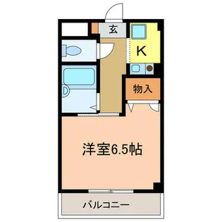 メゾンフェアリー【2階】の間取り