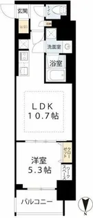 アーバネックス南新町【2階】の間取り