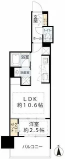 アーバネックス本町Ⅱ【4階】の間取り