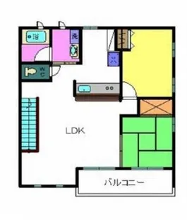 アンシャンテ・シェソワ【1階】の間取り