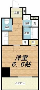 ArtizA西長堀【6階】の間取り