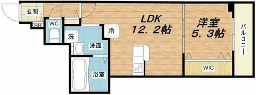 Casa Branche【2階】の間取り