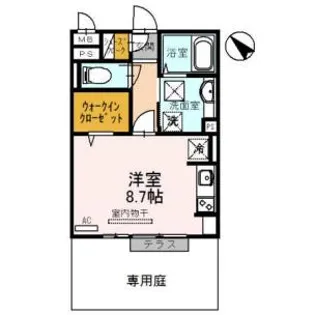 エーデルハウス【202号室】の間取り