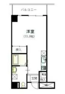 サンロワール和泉砂川【201号室】の間取り