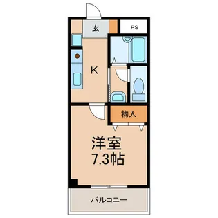 ビアンヒルズ【2階】の間取り