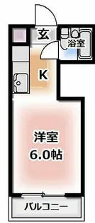 パークサイド末広【1階】の間取り