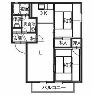 カルムS.J【A101号室】の間取り