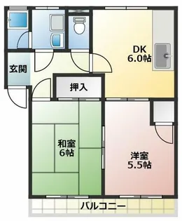 カーサ・スペリオ【2階】の間取り
