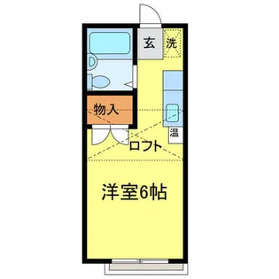 エステートピア汐之宮【2階】の間取り
