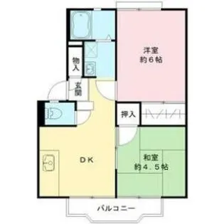 サンシティウィンディアi【1階】の間取り