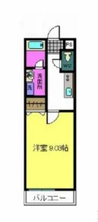 プリエりんくうB【102号室】の間取り