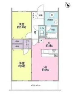 サン・リヴァージュ岸和田【303号室】の間取り