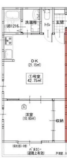 URAINC.【201号室】の間取り