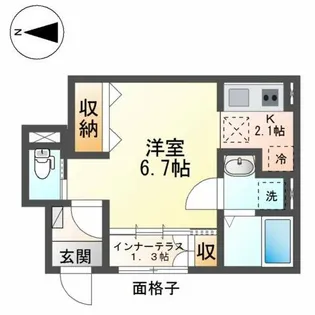 ウィステリア【1階】の間取り