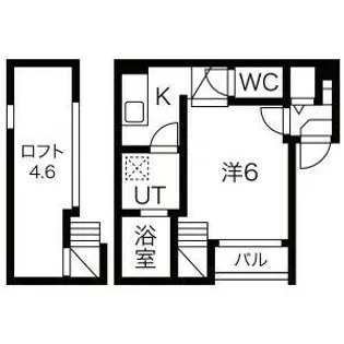 stage森下【201号室】の間取り