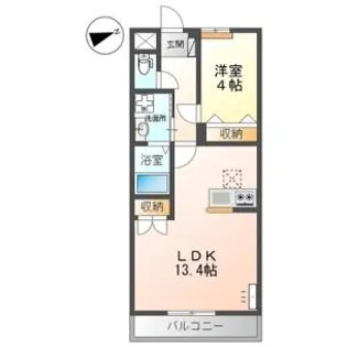 シーサイドレジデンスNK【202号室】の間取り