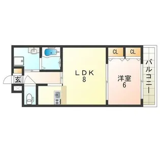 エミネンスパレス【2階】の間取り