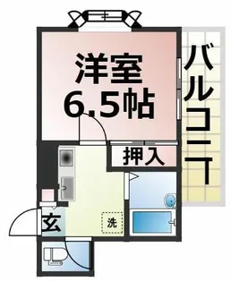 ベネッセ高見【303号室】の間取り