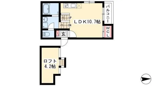 STELLA【2階】の間取り