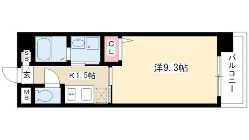 TOYOOKA APARTMENT【4階】の間取り