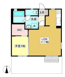 どんぐり村【101号室】の間取り