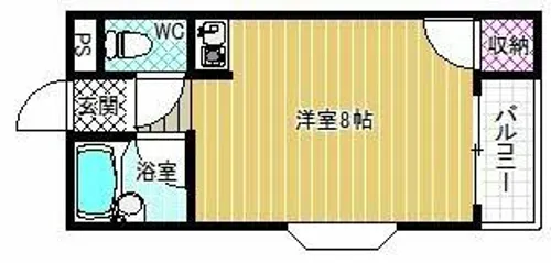 RIZEONE富田林レジデンスⅡ【3階】の間取り