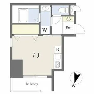 ラ・ルーシュ泉【4階】の間取り