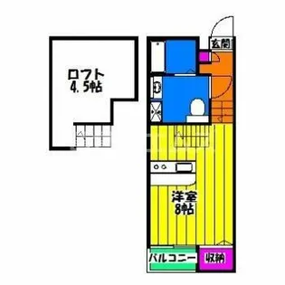 プチコポー【2階】の間取り