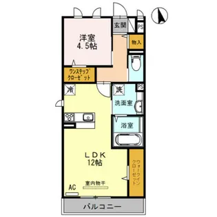 コンフォール浅香【2階】の間取り