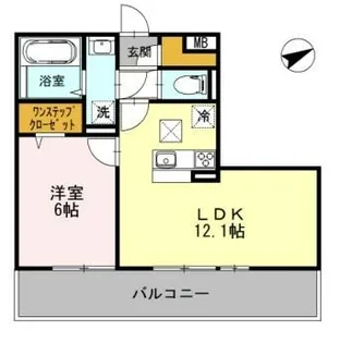 アップフィールド【1階】の間取り