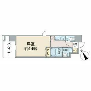 Gokiso Terrace【8階】の間取り