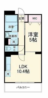 ジュピア・メゾン油小路【2階】の間取り