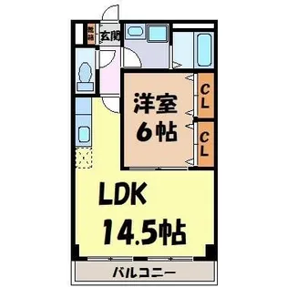 VgTree東棟【5階】の間取り