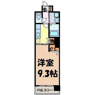 パンシオン千種【5階】の間取り