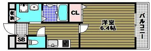 フィオーレ・ガーデン【1階】の間取り