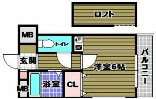 COCOMO MORIMOTO【3階】の間取り