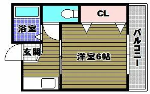 森井マンション【3階】の間取り