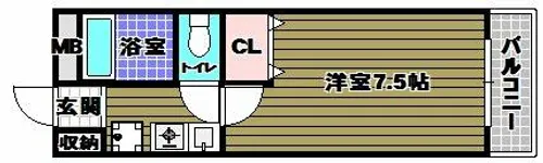 ヴィアベルデ【2階】の間取り