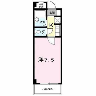 エスペランサ【3階】の間取り