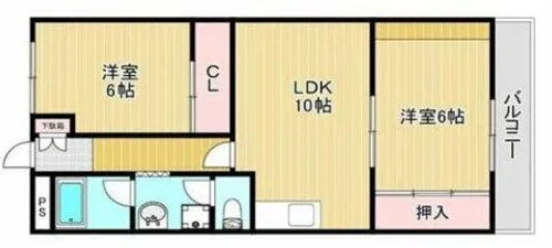 サンヒルズ光明池【3階】の間取り