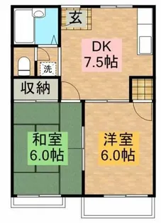ベルメゾンYAMATO【1階】の間取り