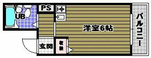 ドムス河内長野【3階】の間取り