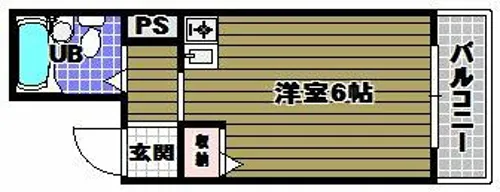 ドムス河内長野【3階】の間取り