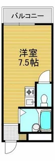 SENSE TONDABAYASHI【1階】の間取り